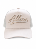ALLORE Grey Trucker Cap