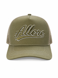 ALLORE Khaki Trucker Cap